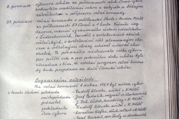 Kronika ČSV ZO Nové Město na Morava