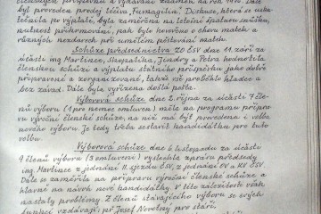 Kronika ČSV ZO Nové Město na Morava