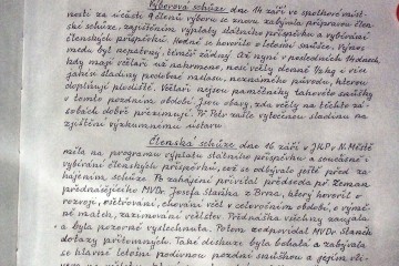 Kronika ČSV ZO Nové Město na Morava