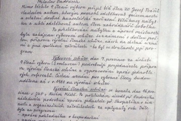 Kronika ČSV ZO Nové Město na Morava