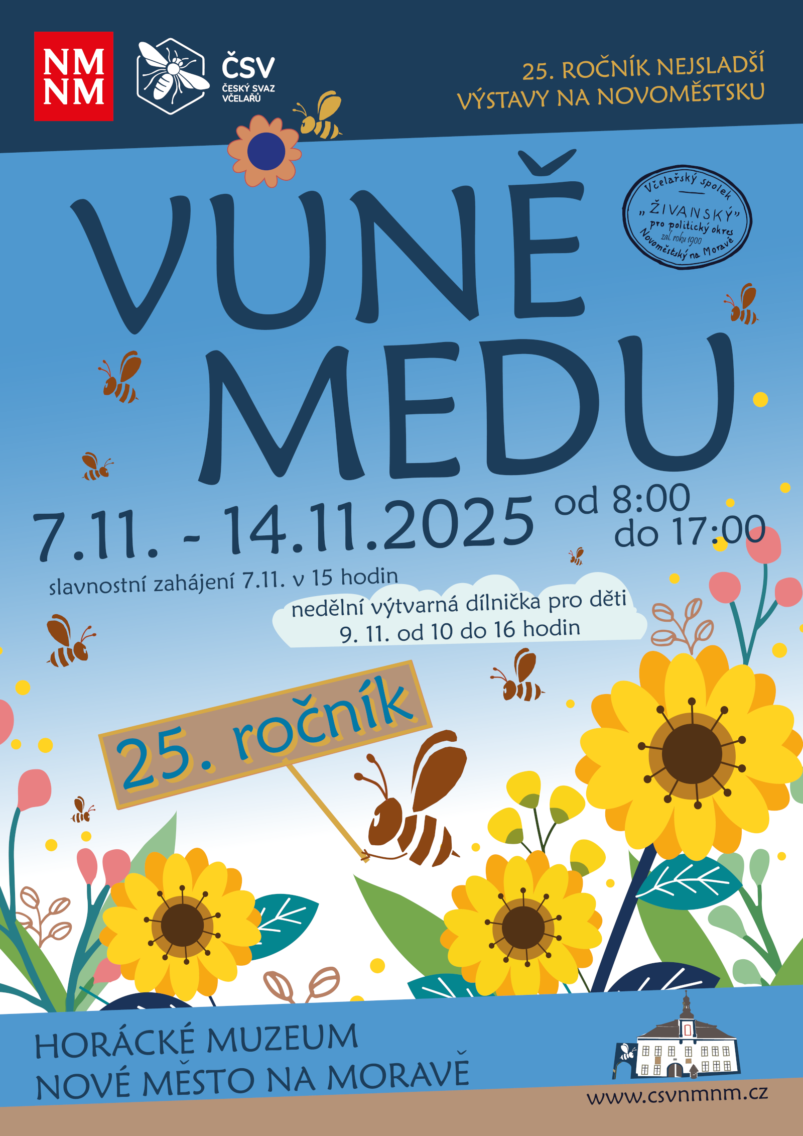 CSV NMnM Vune medu 2025